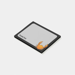 Bloco De Notas Orange Crab