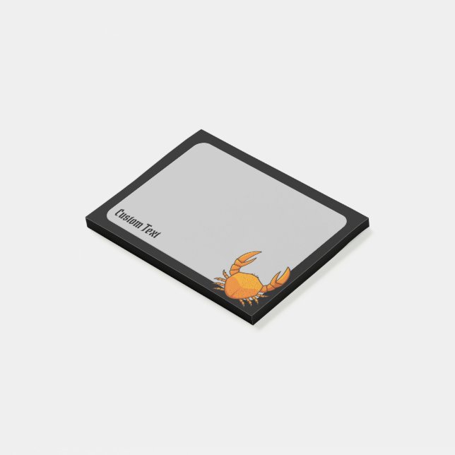 Bloco De Notas Orange Crab (Inclinado)