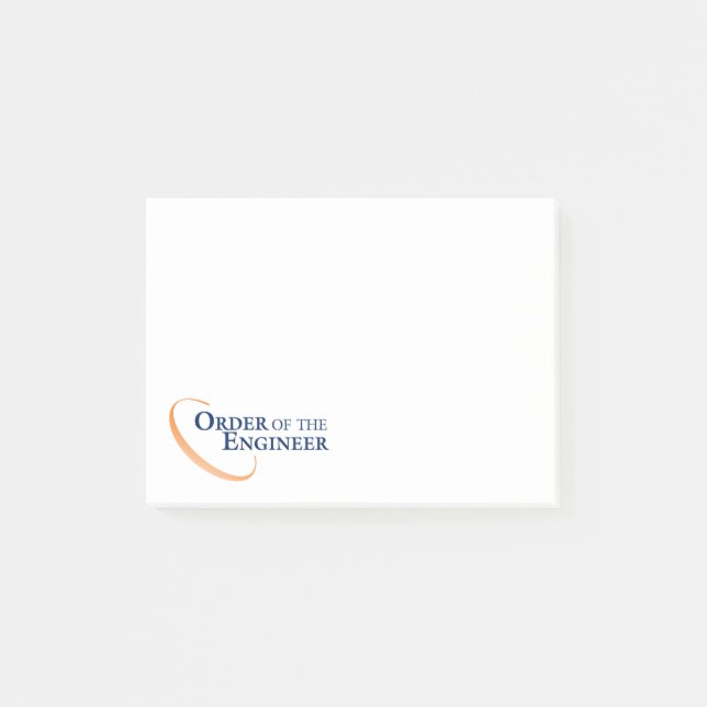 Bloco De Notas Ordem do engenheiro (Frente)