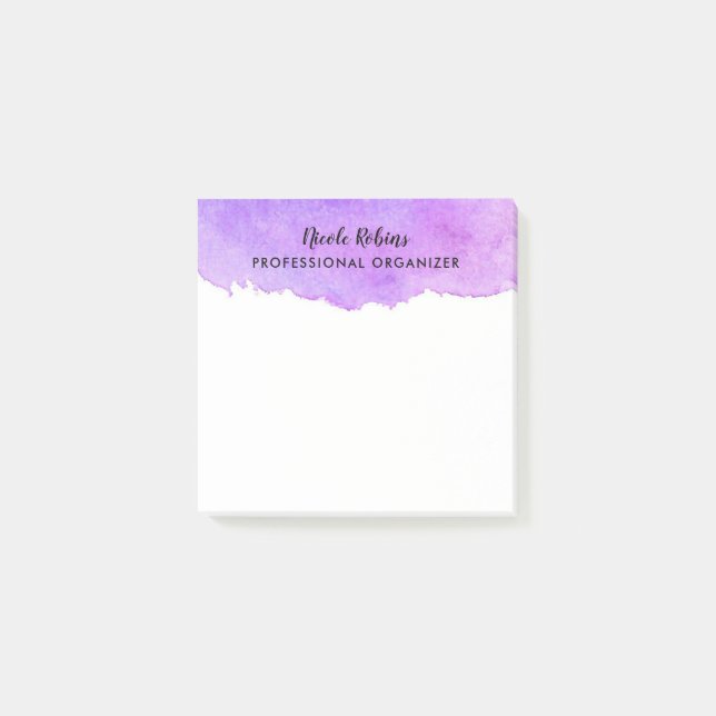 Bloco De Notas Organizador do profissional da aguarela (Frente)