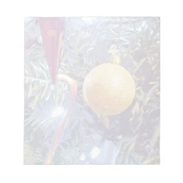 Bloco De Notas Ornamentos de férias de inverno