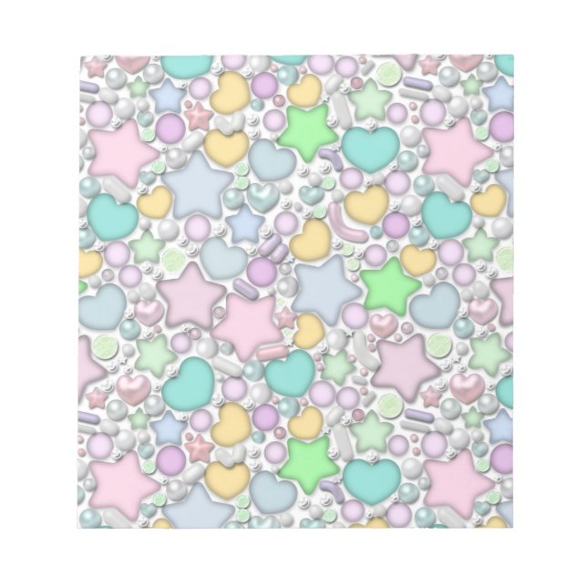 Bloco De Notas Ornamentos de vidro (Frente)