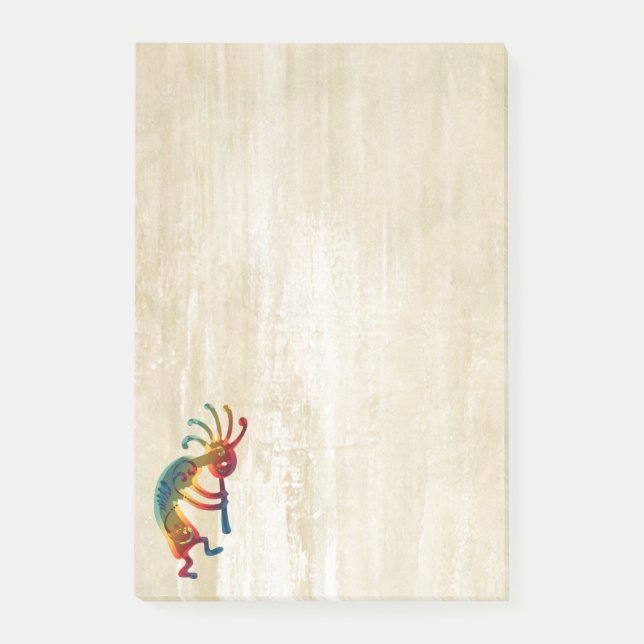 Bloco De Notas Ornamentos KOKOPELLI + suas ideias (Frente)