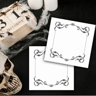 Bloco De Notas Ornate Period Design Framed