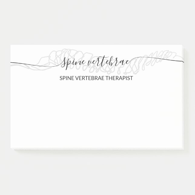 Bloco De Notas Orthopedic Massage Therapist (Frente)