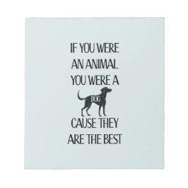 Bloco De Notas Os cães são os melhores -