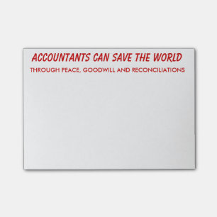 Bloco De Notas Os contadores podem salvar as notas do Cargo-it®