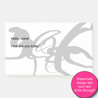 Bloco De Notas Os drivers: Abstrato preto e branco