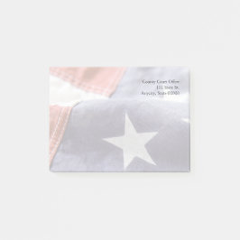 Bloco De Notas Os EUA embandeiram perto acima de desvanecem-se