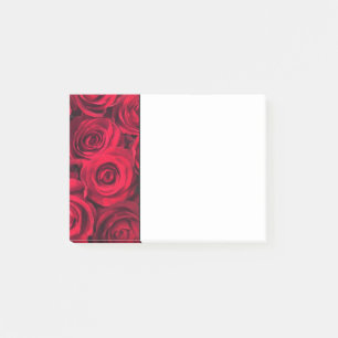 Bloco De Notas Os rosas são vermelhos