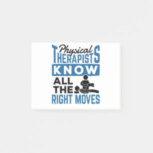 Bloco De Notas Os Terapistas Físicos Sabem Tudo O Que Se Passa B