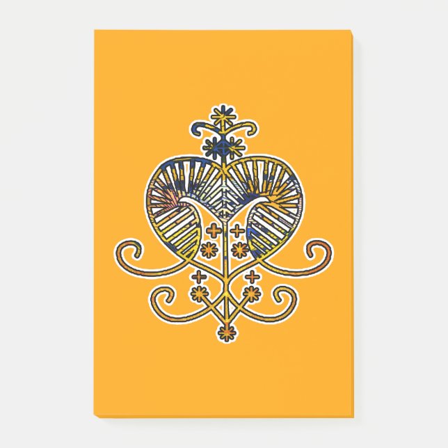 Bloco De Notas Oshun Goddess Veve Sigil (Frente)