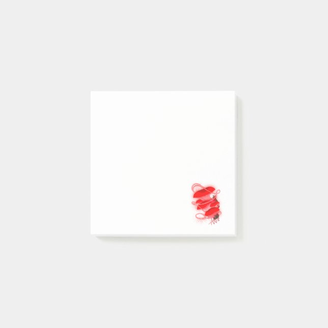 Bloco De Notas Ostra Encantada Lingueira Vermelha (Frente)