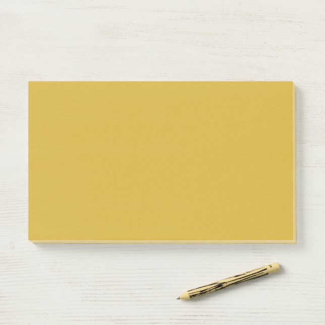 Bloco De Notas Ouro JUMBO (Na mesa)