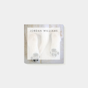 Bloco De Notas Ouro Retriever Puppy Toes