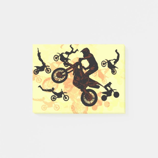 Bloco De Notas Ouse Voar - Motocross Stunts (Frente)