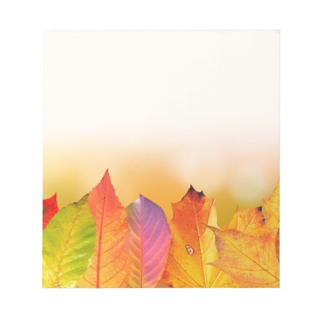 Bloco de Notas Outono (Frente)