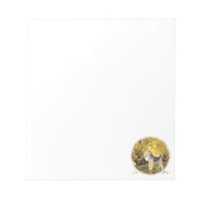 Bloco De Notas Outono Dourado (Frente)
