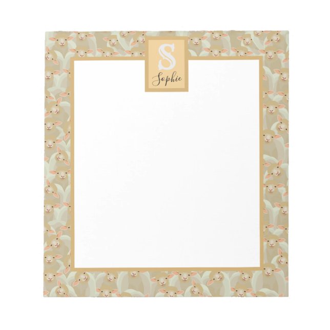 Bloco De Notas Ovinos (Frente)