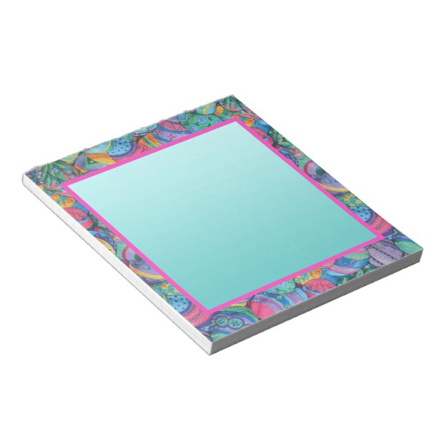 Bloco De Notas Ovos de Páscoa (Inclinado)