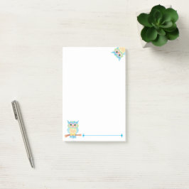 Bloco De Notas Owl Post-It Notes