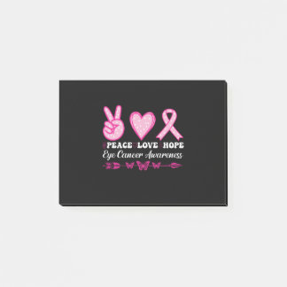 Bloco De Notas paciência amor esperança olhal cancer