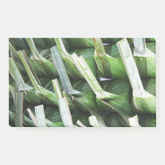 Bloco De Notas Pacotes de Folha de Banana Embalados (Frente)