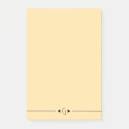 Bloco De Notas Pad de Nota Inicial