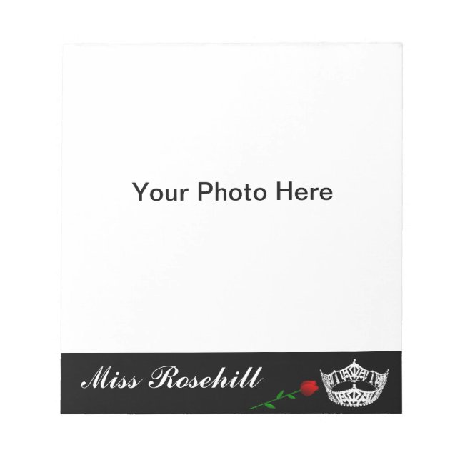 Bloco De Notas Pad do Autografo (Frente)