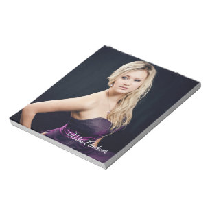 Bloco De Notas Pad do Autografo