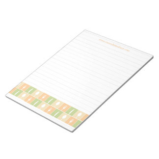 Bloco De Notas Pad Personalizado da Cozinha de Página de Receita