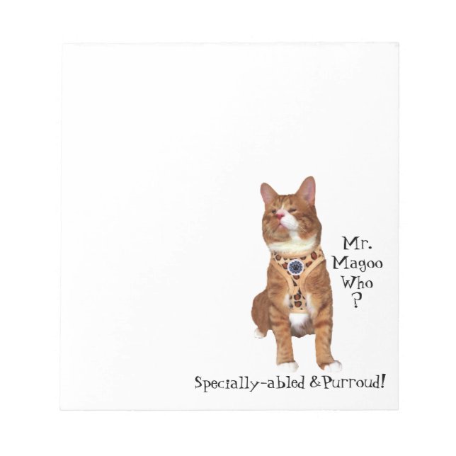 Bloco De Notas Pad & Purroud Especialmente Ativado (Frente)