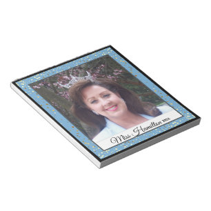 Bloco De Notas Pad-Stardust do Autografo da Rainha Pageant