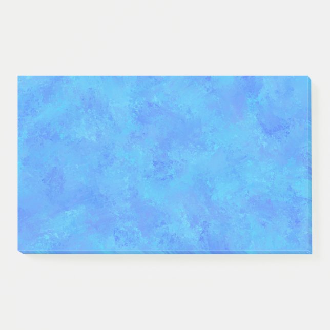 Bloco De Notas Padrão Abstrato Azul (Frente)