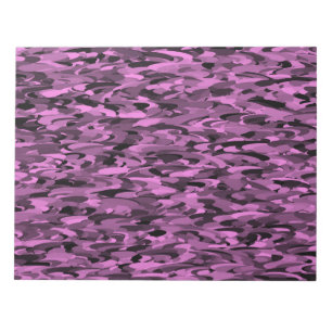 Bloco De Notas Padrão Abstrato Roxo Preto