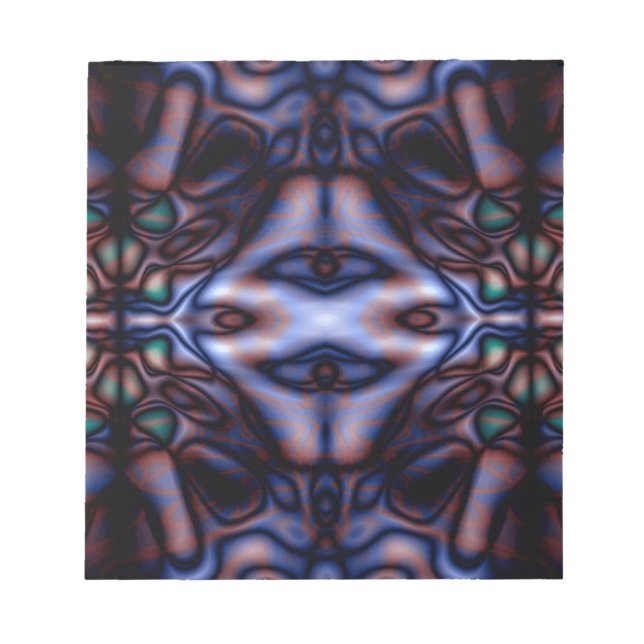 Bloco De Notas padrão abstrato tribal (Frente)