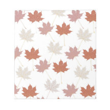 Padrão Castanho Vermelho Autumn Folha Folha Y2K