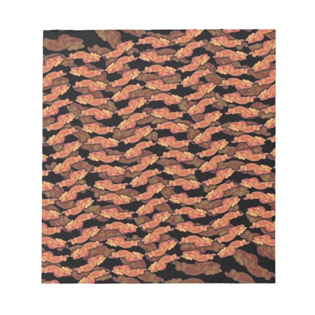 Bloco De Notas Padrão de bacon (Frente)