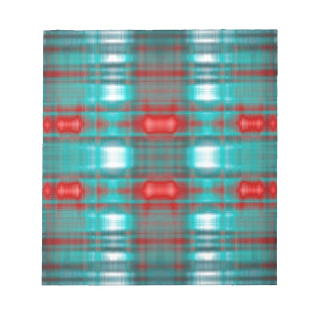 Bloco De Notas padrão de borrão de abstrato (Frente)