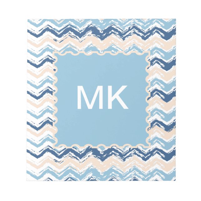 Bloco De Notas Padrão de Cevon do Oceano Pacífico (Frente)