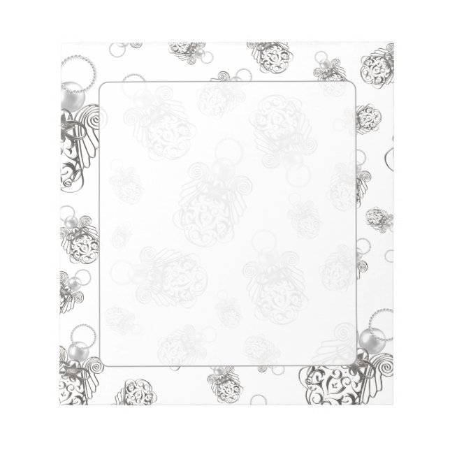 Bloco De Notas Padrão de Colagem de Férias de Natal (Frente)