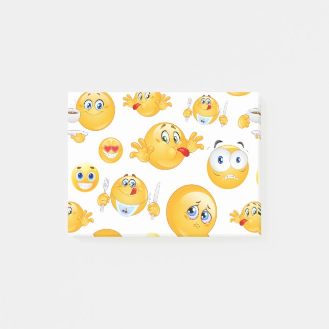 Bloco De Notas Padrão de Emoji (Frente)