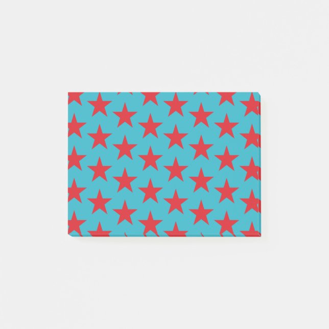 Bloco De Notas Padrão de Estrelas 13 (Frente)
