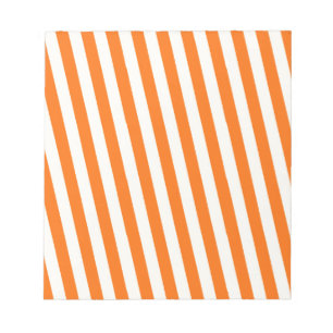 Bloco De Notas Padrão de Faixa Laranja Retroativa