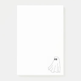 Bloco De Notas Padrão de Fantasma Pastel Fofo