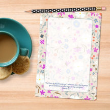 Padrão de Flores Deliciosas Escritura Ilustrada à