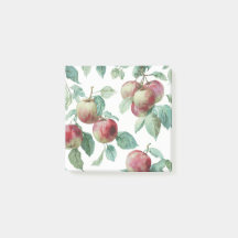 Padrão de Fruta Maçã Vermelha Verde Água-rústico 
