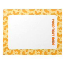 Bloco De Notas Padrão de Macarrão com Queijo