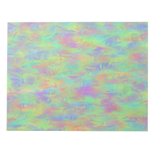 Bloco De Notas Padrão de multicor do abstrato (Frente)
