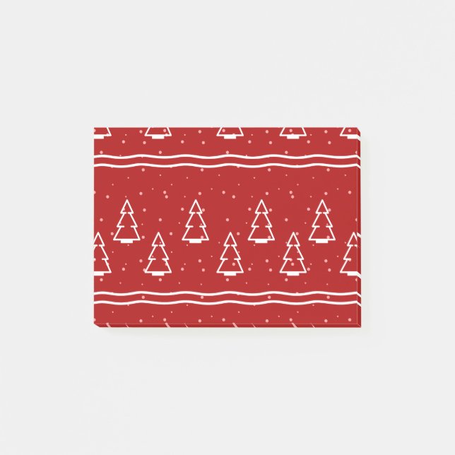 Bloco De Notas Padrão de Natal 116 (Frente)